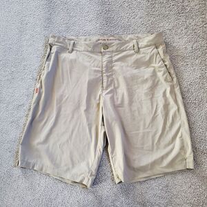 Rhone Shorts Mens 33 Beige Chino Golf Lightweight 10in Resort Hybrid 34x10